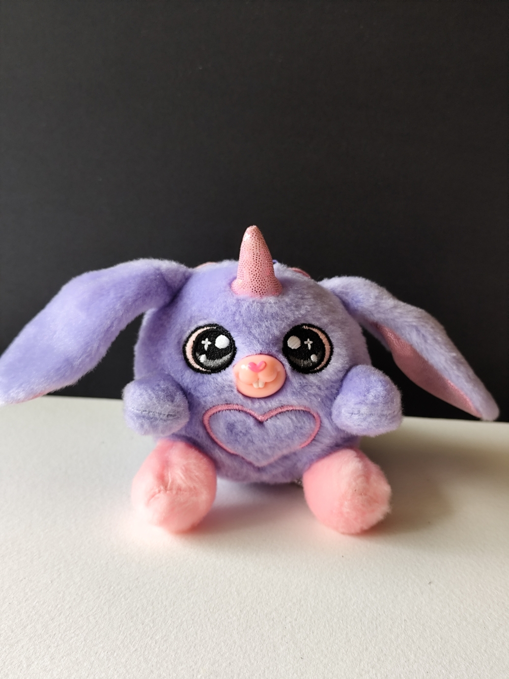 3/$20💗ZURU Fantasy Plush – Purple Bunny Unicorn